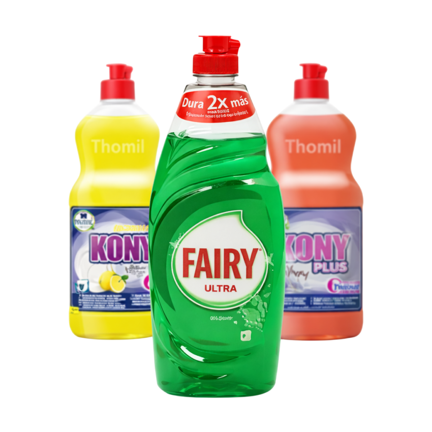 Productos de limpieza para cocina y lavado manual